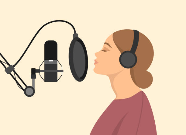 Audiogrāmatu ieraksts studijā